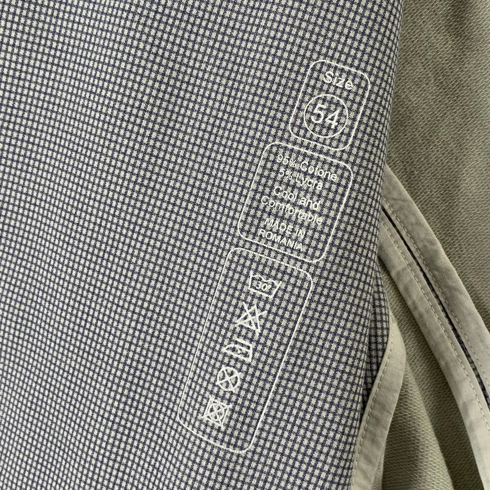 Circolo 1901 Blazer Jacket Men 44 Gray Performance Stretch Sport Coat Unlined